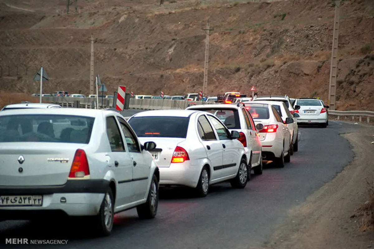 جاده چالوس یکطرفه شد