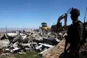 صهیونیست ها با  بولدوزر مدرسه فلسطینی ها را تخریب کردند