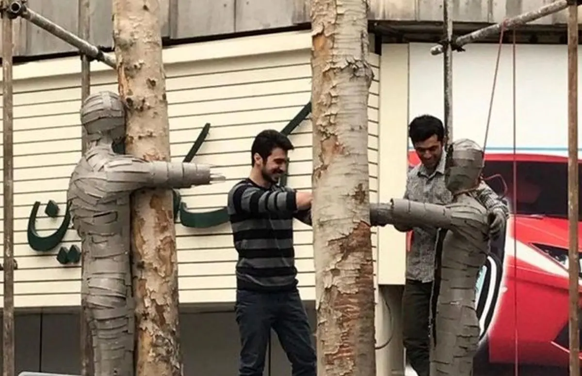 تعداد درختان خشک خیابان ولی عصر به۹۰۰ رسید