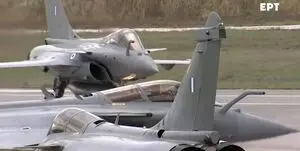 شکار جنگنده‌های اف-۱۶ ترکیه توسط رافال‌های یونان