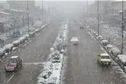 بارش برف و باران در ۴ استان کشور