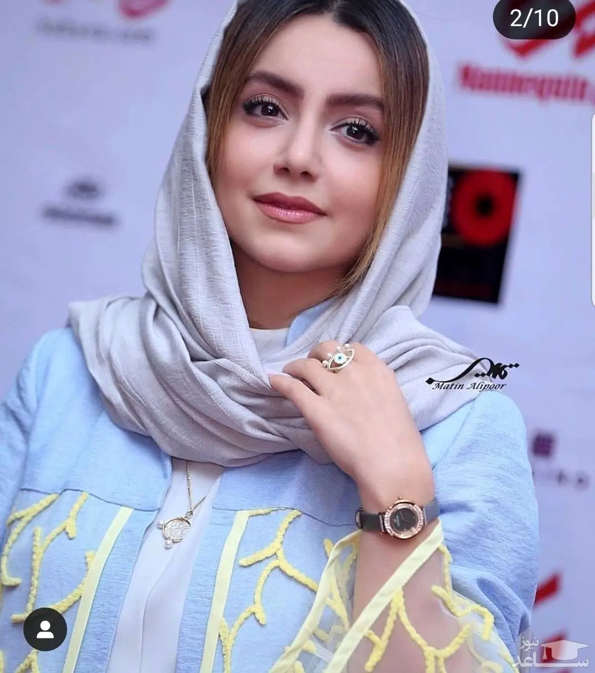 استایل شیک و خاص نازنین بیاتی/ عکس