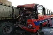 
تصادف وحشتناک در جاده خاوران با 12 مصدوم+ جزئیات