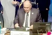 وزیرخارجه مصر استانبول را بدون خداحافظی ترک کرد