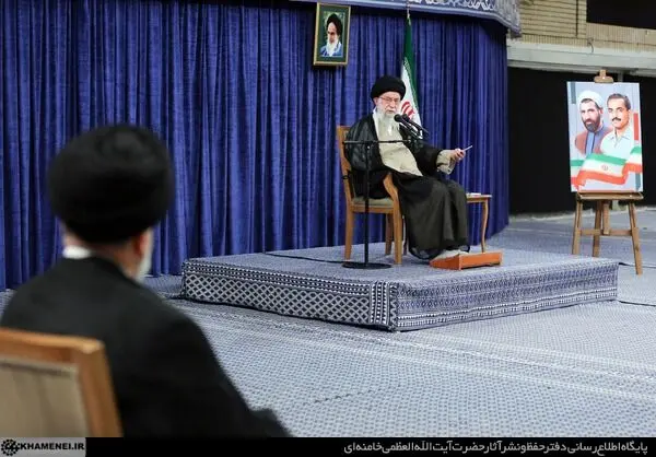 دیدار رئیس‌جمهور و اعضای هیئت دولت با رهبر معظم انقلاب/گزارش تصویری