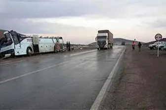 واژگونی اتوبوس زائران ایرانی در کاظمین