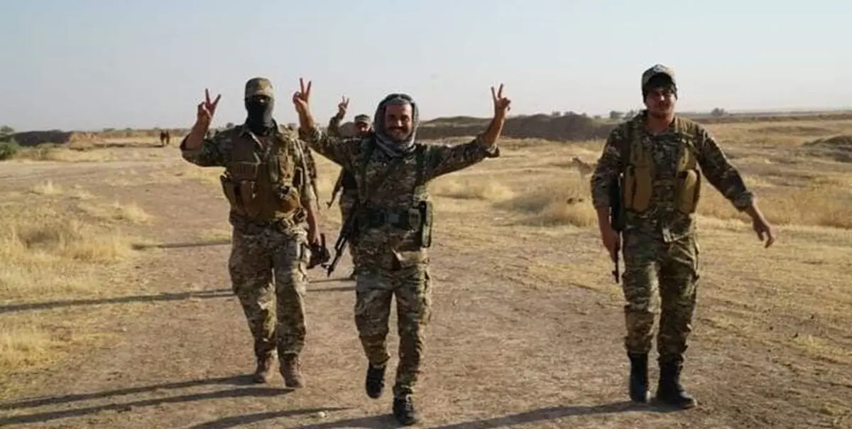 الحشد الشعبی 3 مقر داعش را منهدم کرد