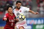 گل اول کاشیما به پرسپولیس/ فیلم