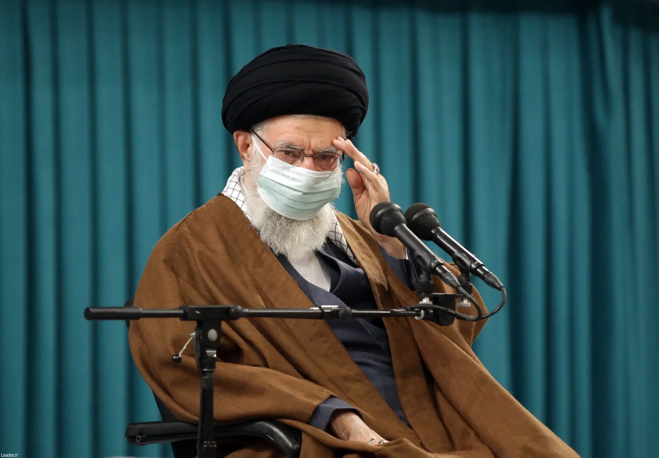 دیدار جمعی از فرماندهان نیروی هوایی و پدافند هوایی ارتش با رهبر معظم انقلاب/گزارش تصویری