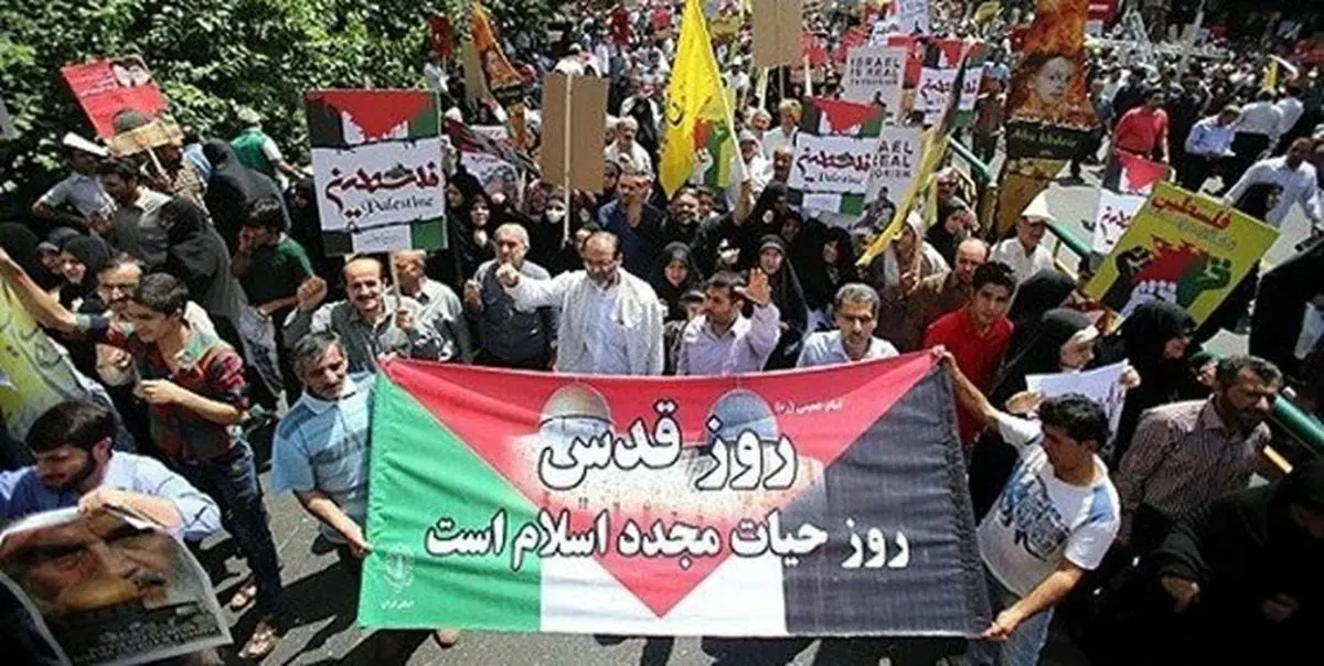 مسیرهای راهپیمایی روز جهانی قدس در تهران