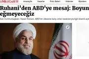 بازتاب اظهارات روحانی در رسانه های ترکیه ای