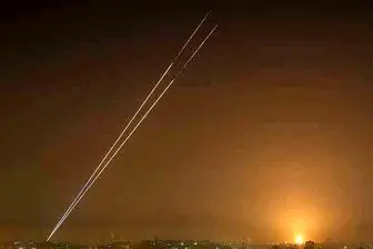 شلیک موشک از غزه به رژیم صهیونیستی