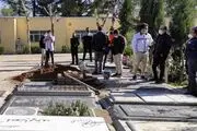 مراسم تشییع «آزاده نامداری» +عکس