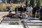 مراسم تشییع «آزاده نامداری» +عکس