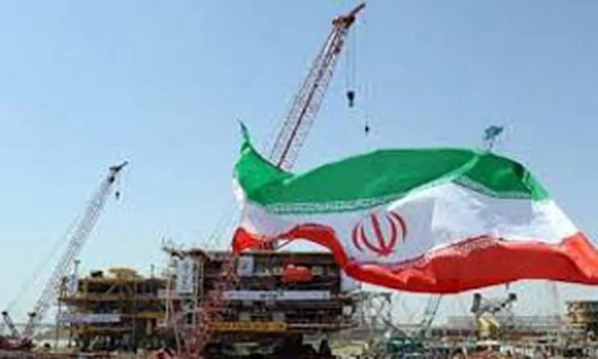 بارگیری در عرشه جدید میدان گازی پارس جنوبی