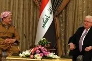 دیدار فؤاد معصوم با مسعود و نیچروان بارزانی