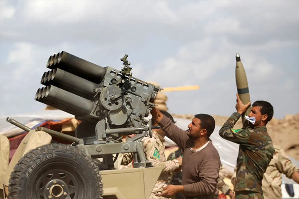 افطاری حشدالشعبی با طعم نبرد با داعش+تصاویر