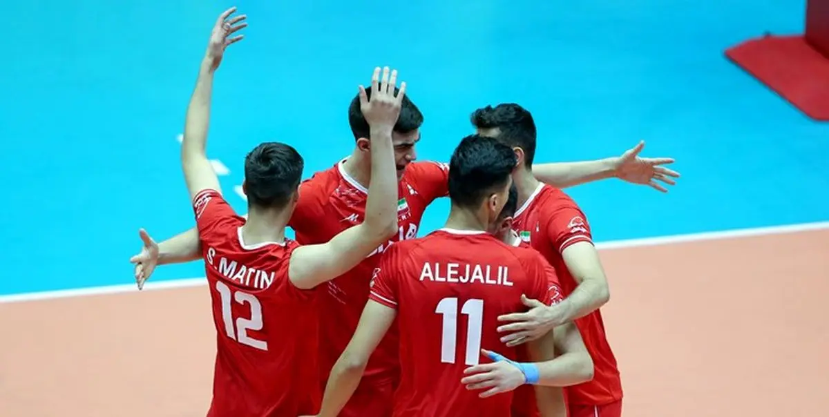 نایب قهرمانی نوجوانان والیبال ایران