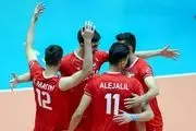 نایب قهرمانی نوجوانان والیبال ایران