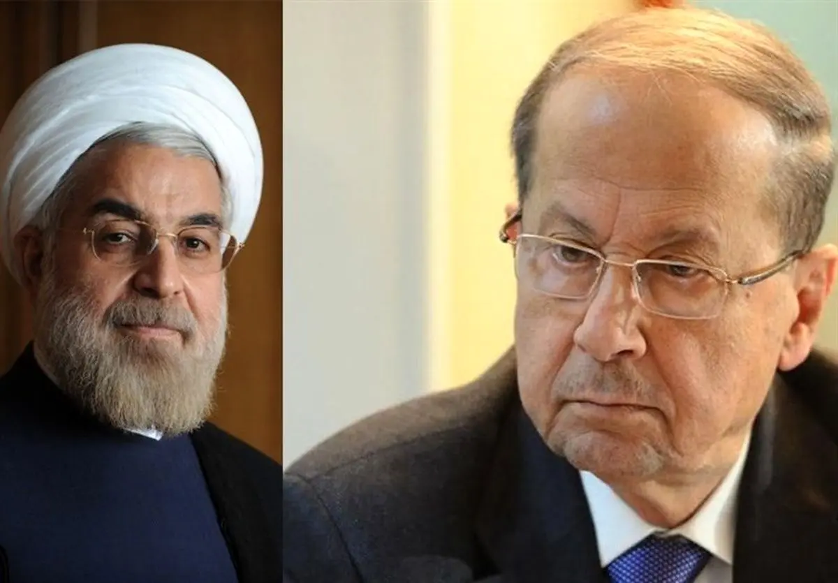 پیام تبریک میشل عون به روحانی