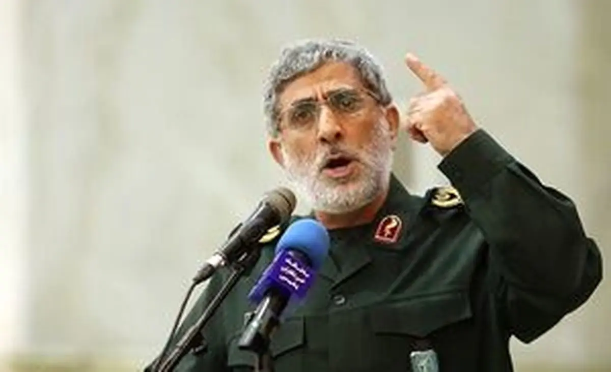 تصویری از حضور سردار قاآنی در کنار مرد 10 میلیون دلاری