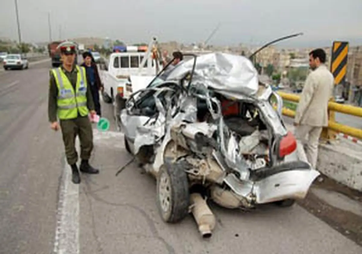 347 نفر قربانی تصادفات رانندگی