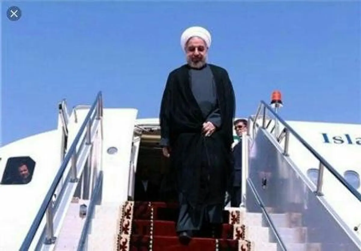 رئیس جمهور وارد ارومیه شد
