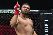 حمله یک مبارز ایرانی MMA  به امیر علی اکبری