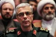 سرلشکر باقری شهادت  جانباز سرافراز  سردار ییلاقی را تسلیت گفت
