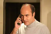 چهره سعید داخ در سایه روشن /عکس