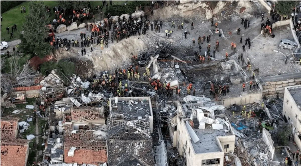 موشک‌های ایران تل‌آویو را درنوردیدند