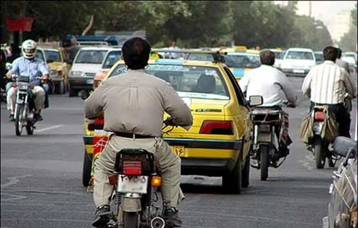تردد ۵۶ درصد موتورسیکلت‌های کشور تنها در ۵ استان