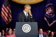 آخرین سخنرانی عمومی اوباما /گزارش تصویری
