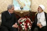 گفت‌وگوی ذوالنوری با سفیر فرانسه در تهران 
