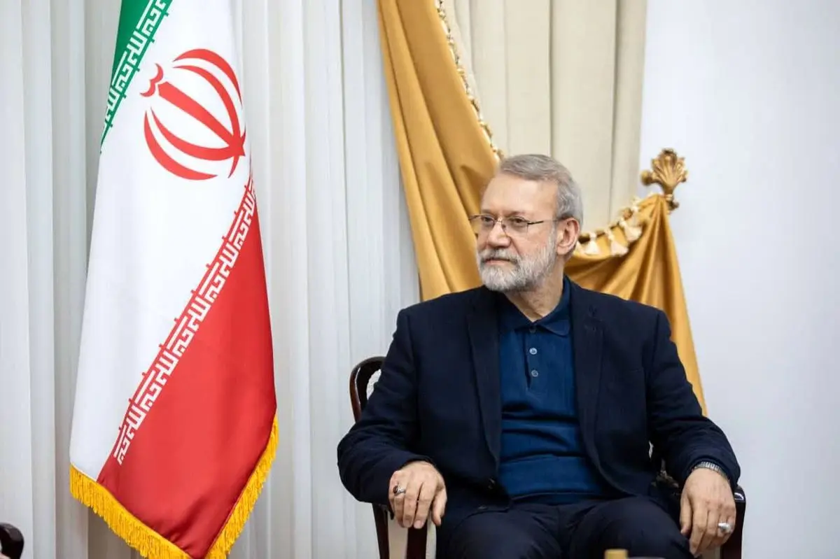 جمله مهم لاریجانی به تلویزیون عمان درباره مذاکرات 