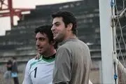 مجری دو آتیشه پرسپولیسی و رحمتی / عکس