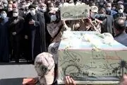 تشییع پیکر دو شهید گمنام در نهاد ریاست جمهوری