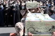 تشییع پیکر دو شهید گمنام در نهاد ریاست جمهوری