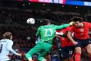 خلاصه بازی انگلیس 1-1 اروگوئه