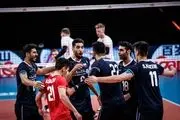 پیروزی تیم ملی والیبال ایران مقابل هلند/ گزارش تصویری
