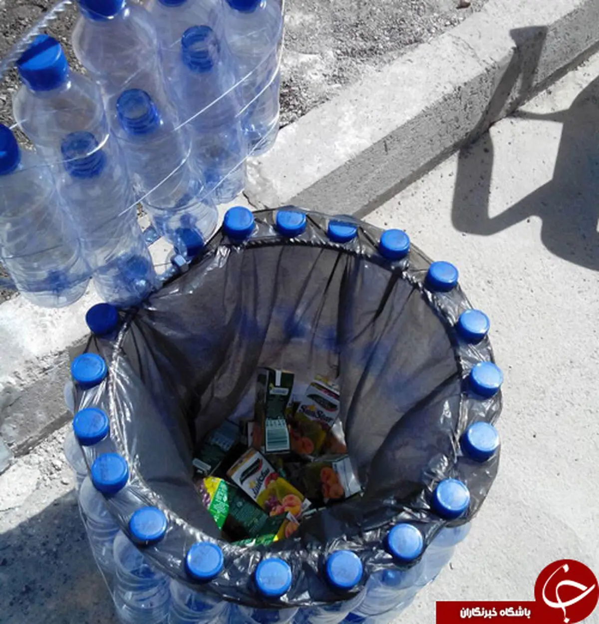 
اولین سازه بطری پلاستیکی با معماری ایرانی+تصاویر
