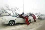 برف و کولاک شدید در برخی جاده های کشور