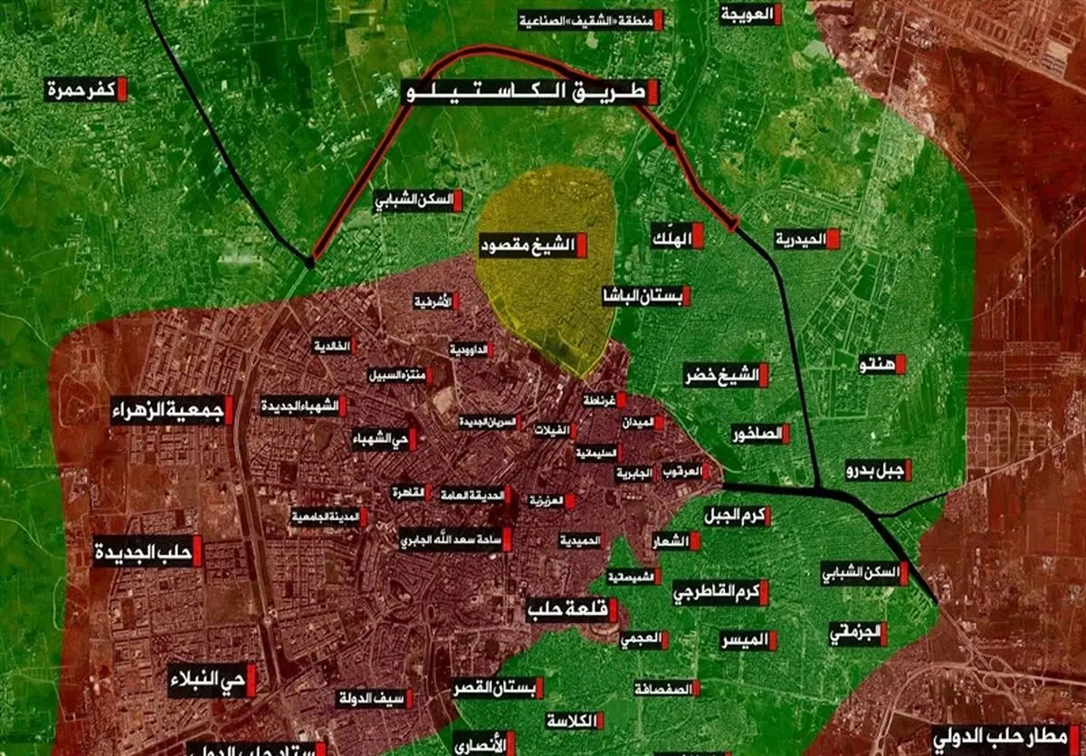 انجام مقدمات خروج عناصر مسلح از شرق حلب
