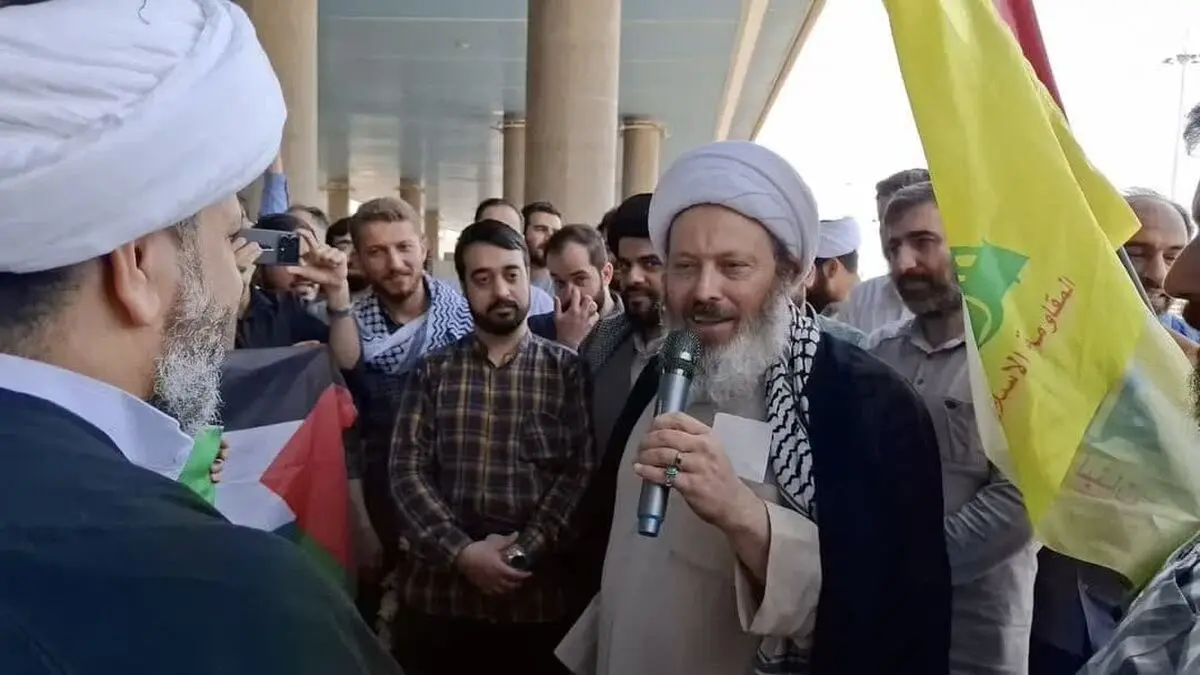 تصاویر ورود حجت الاسلام قاسمیان به ایران