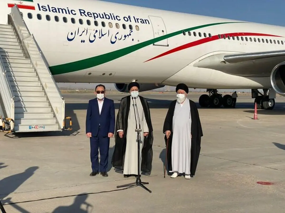 رئیس جمهور وارد مشهد شد