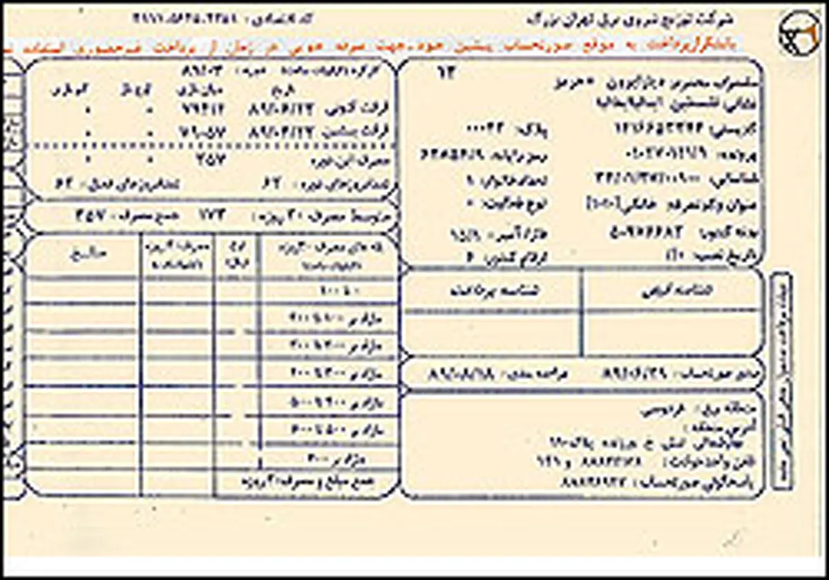 جدول قیمت‌های برق در فاز دوم‌ هدفمندی