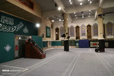 عزاداری شام شهادت حضرت فاطمه ‌زهرا (س) در حسینیه امام خمینی(ره)