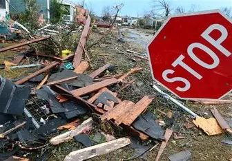 15 قربانی در پی گردباد در آمریکا