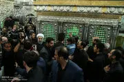 حضور رئیس‌جمهور در مراسم عزاداری روزعاشورا در حرم حضرت عبدالعظیم