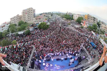 جشن پیروزی بشار اسد